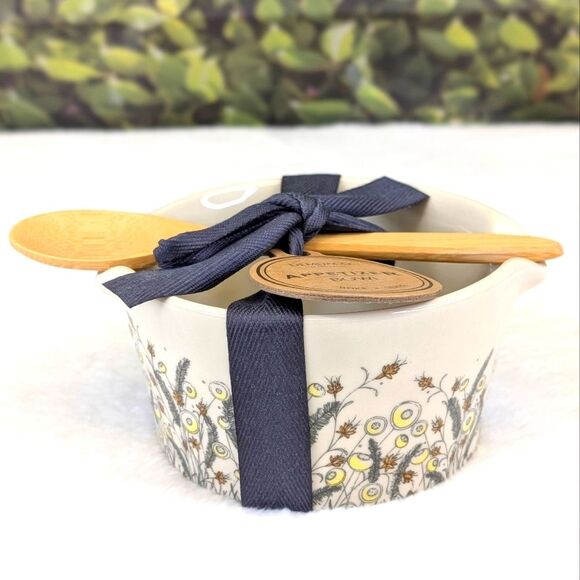 NWT Demdaco 'Enjoy Every Moment' Appetizer Bowl with Spoon - Picture 5 of 12